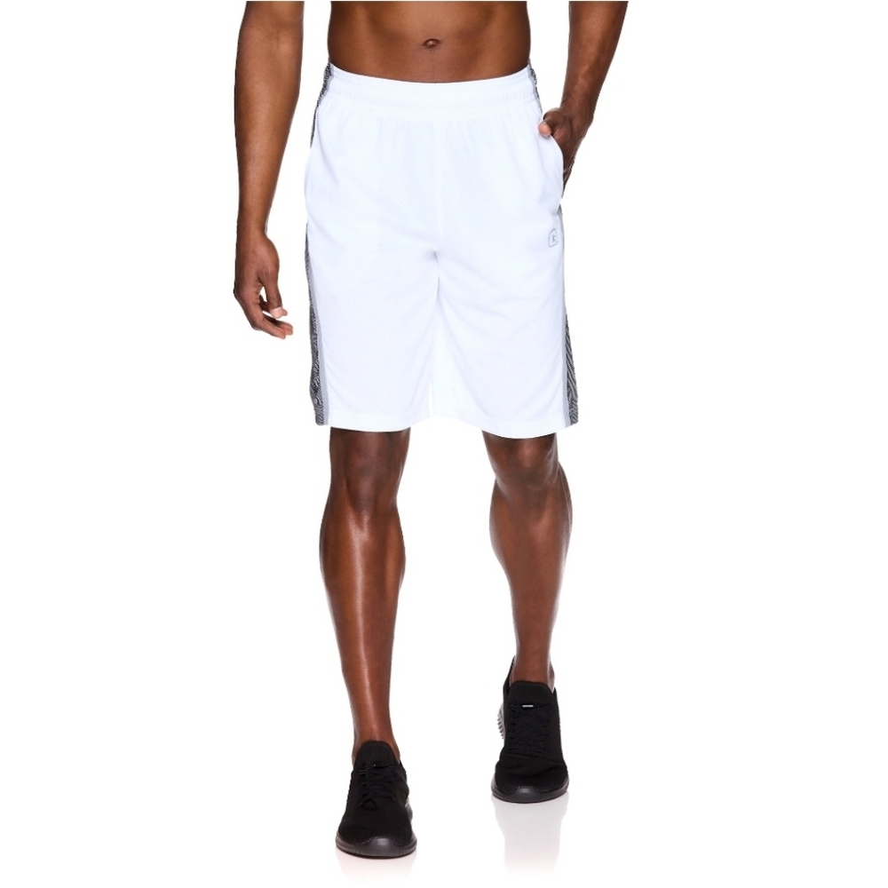 And1 Mens "Flash Cut" Basketball Shorts with Pockets